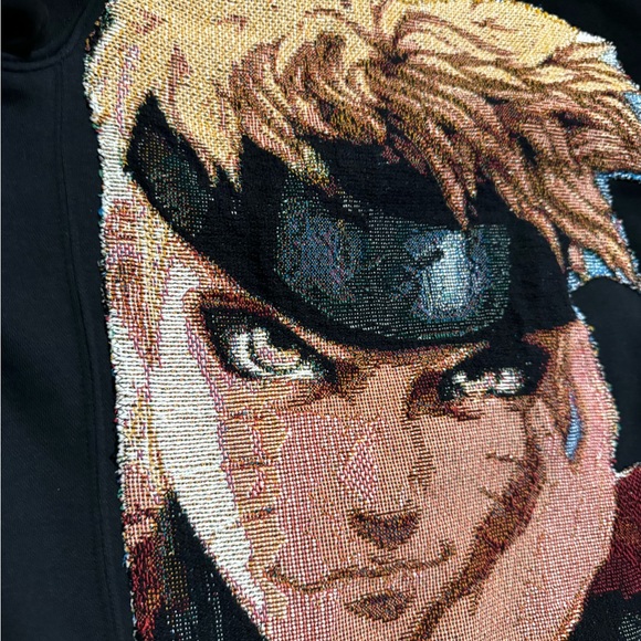 Nike Custom Naruto Embroidery Sweatshirt Large - Picture 3 of 4